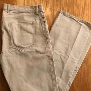 Banana Republic khaki colored jeans 34 x 34